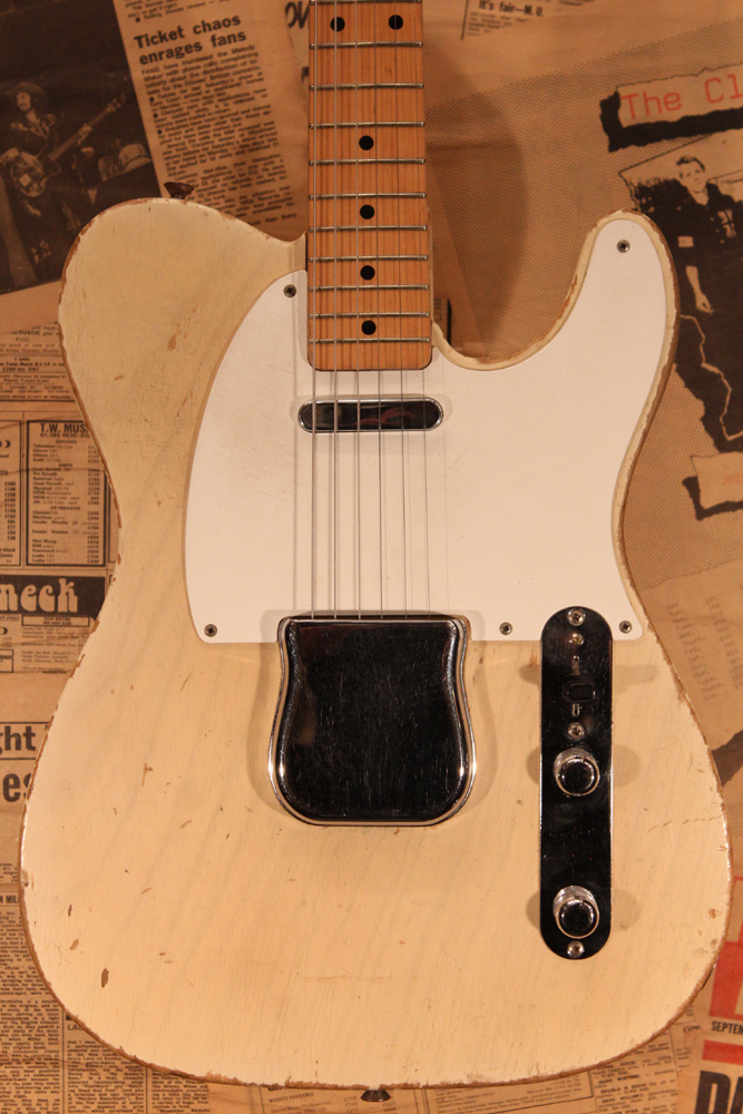 Fender Telecaster ホワイト　テレキャスター Fender Telecaster 1955年製 White Blonde “Full-Original” 1955