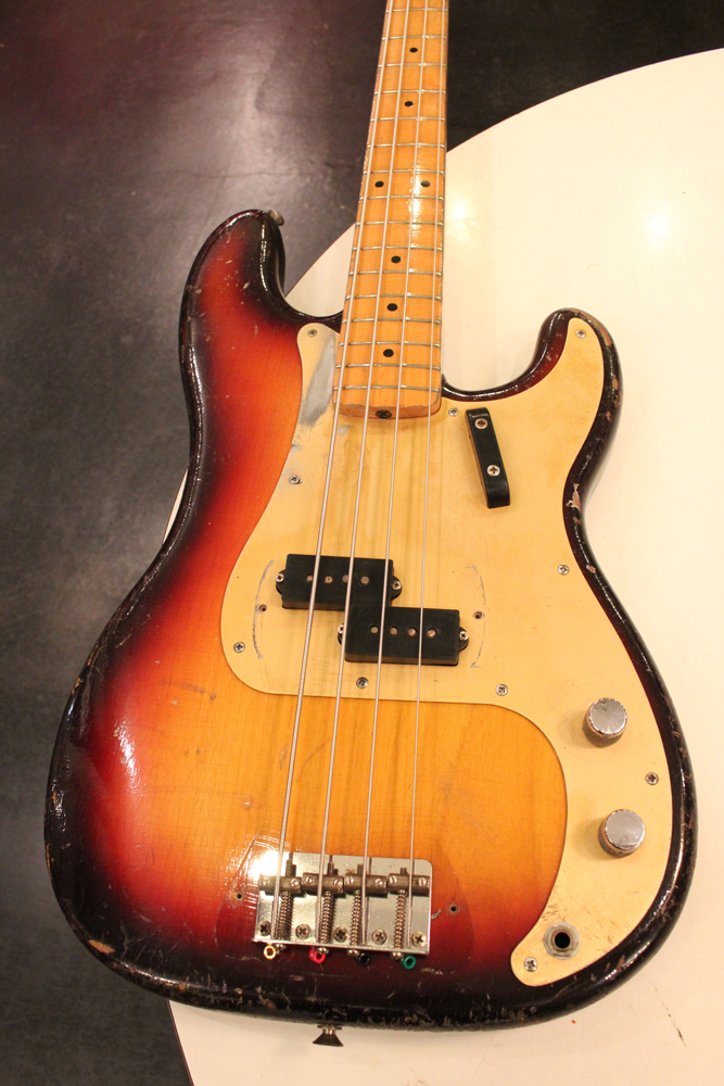 Fender 1958y[Precision Bass[“Maple One Piece Neck”[Anodized