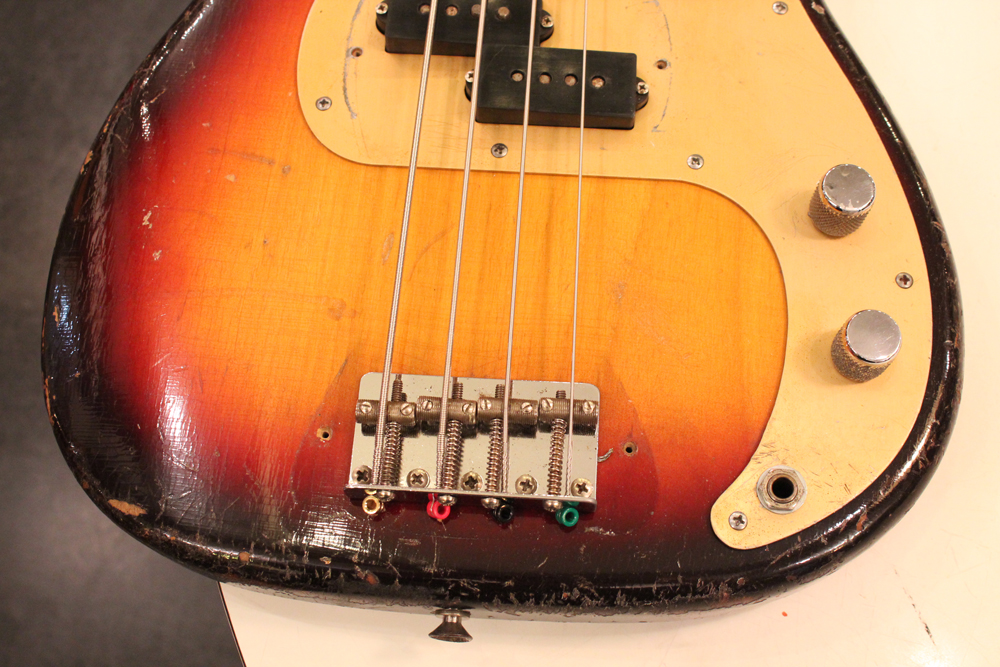 Fender 1958y[Precision Bass[“Maple One Piece Neck”[Anodized