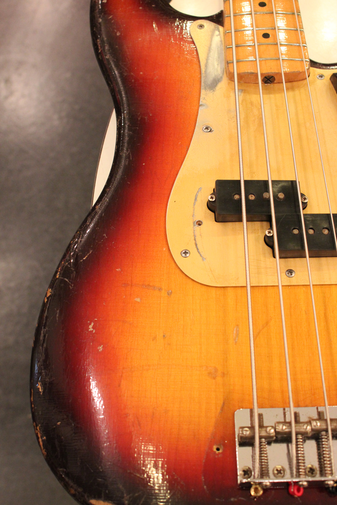 Fender 1958y[Precision Bass[“Maple One Piece Neck”[Anodized