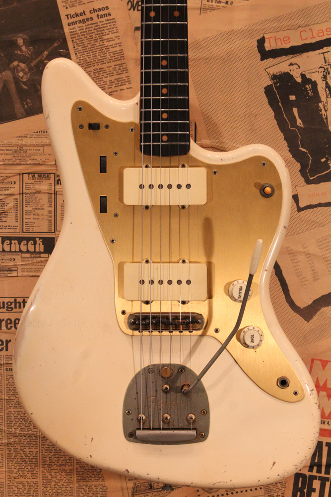 Fender 1959y[Jazzmaster “White Finish”[Anodized Pickguard[Gold