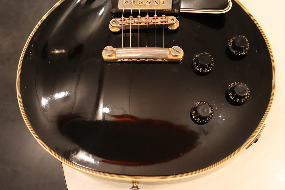 ひ*け様 レスポール シースルーブラック 虎目 Gibson 1959y[Les Paul Custom[“Excellent Clean Condition