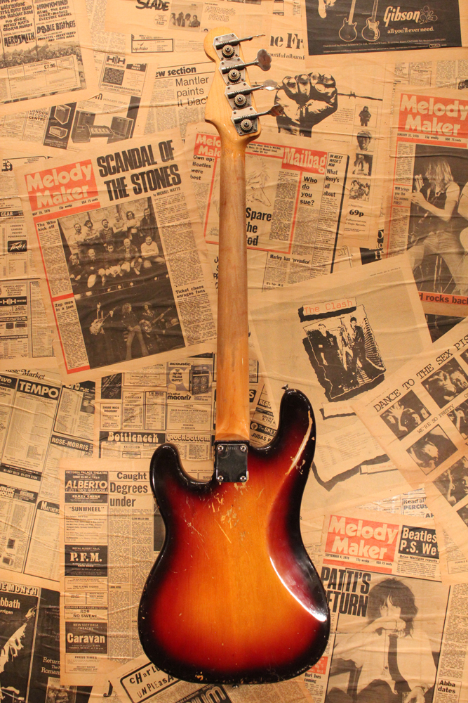 Fender 1959y[Precision Bass[“Slab Board”[Gold Anodized Pickguard