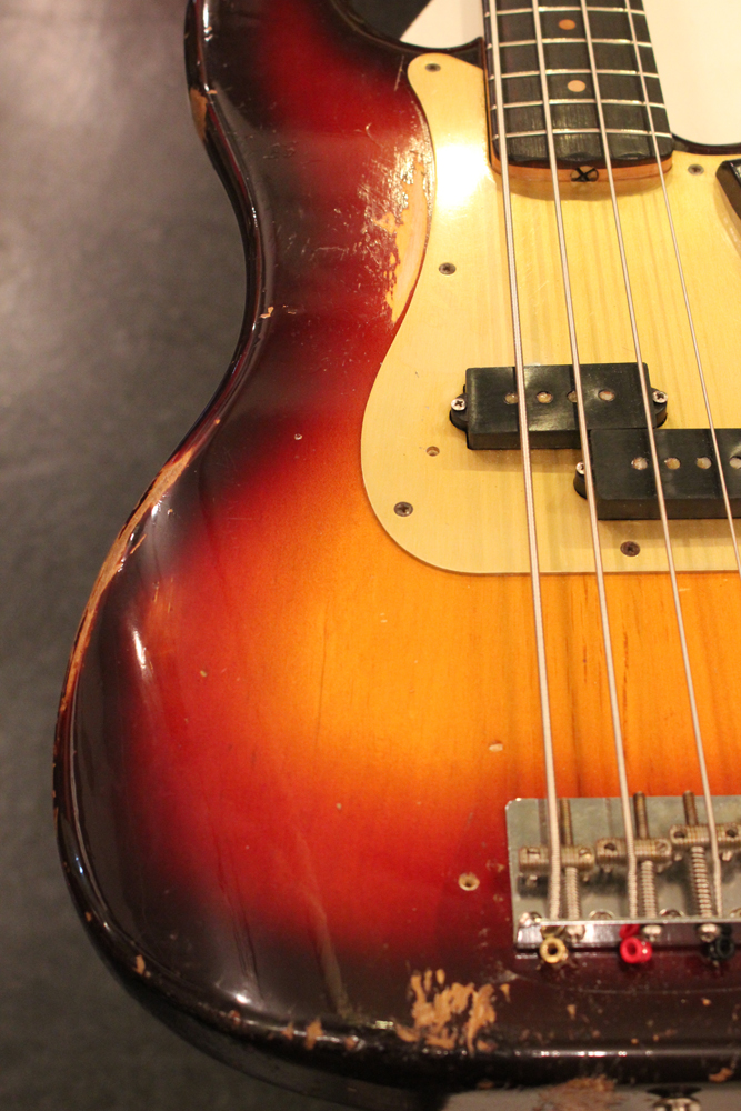 Fender 1959y[Precision Bass[“Slab Board”[Gold Anodized Pickguard