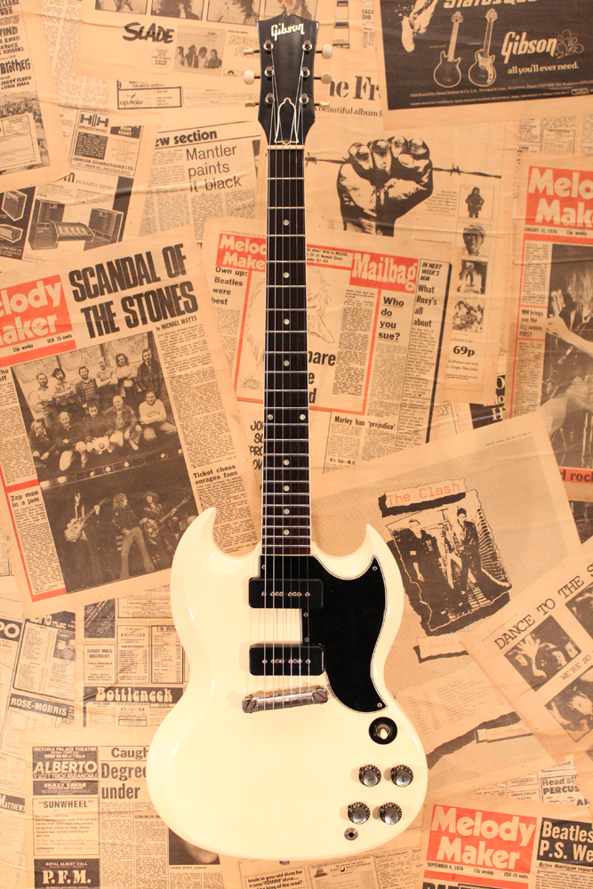 Gibson 1961y[SG Special TV[“Slant Bridge”[Polaris White