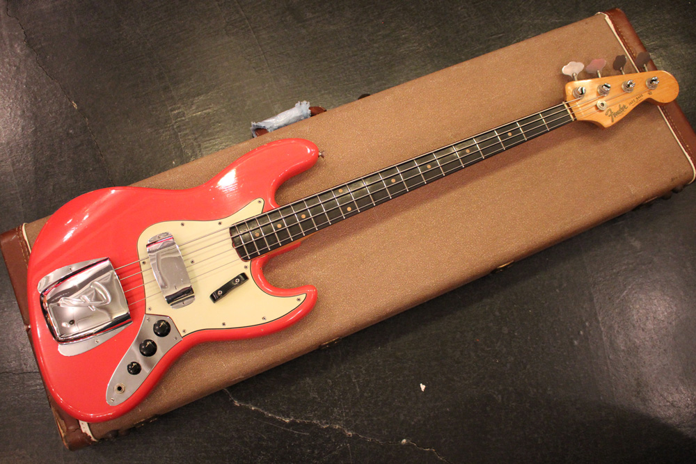 Fender 1962y[Jazz Bass[“Original Fiesta Red”[Slab Finger