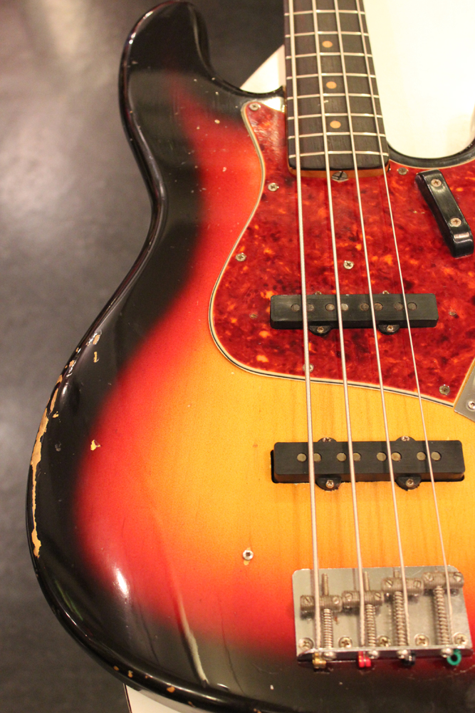 1964 Fender Jazz Bass Pre-CBS Vintage Bass Olympic White w