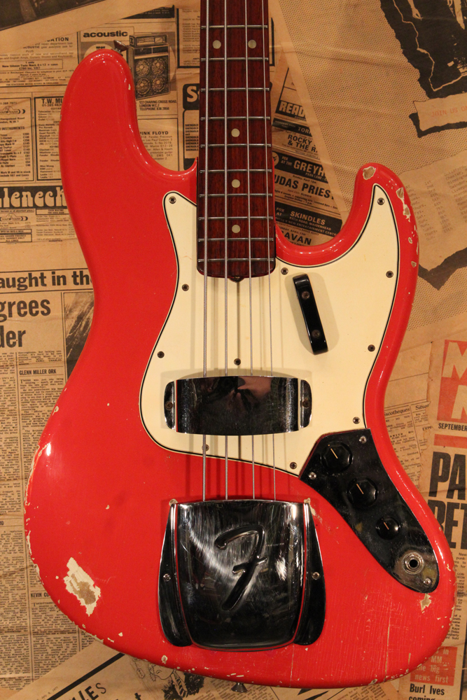 Fender 1965y[Jazz Bass[“Original Fiesta Red Finish” | GUITAR 