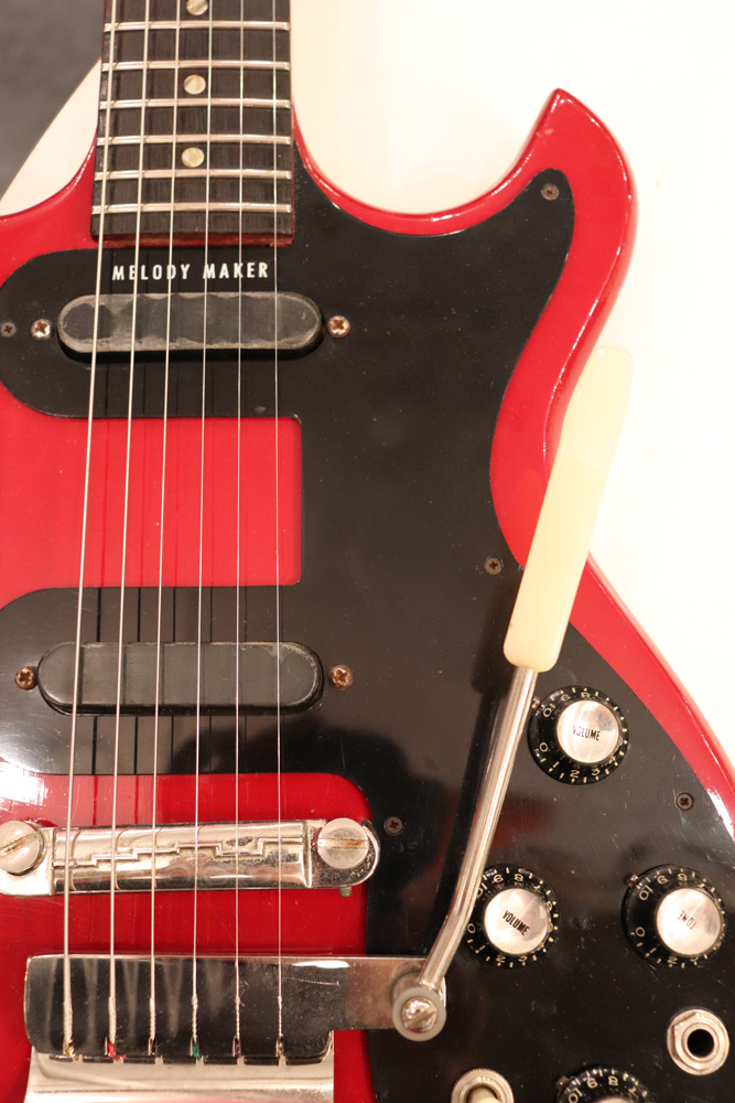 Gibson 1965y[MELODY MAKER II[“Original CARDINAL RED with Wide Nut
