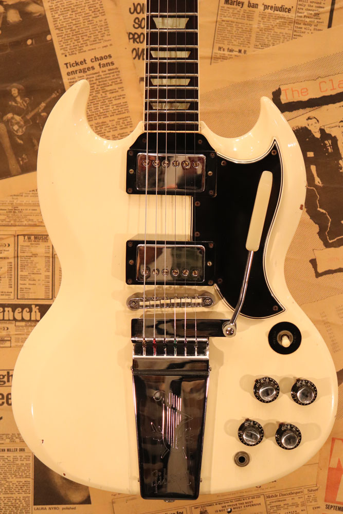 SG エレキギター　vintage white 1965 Gibson SG Special Polaris White - ヴィンテージギター