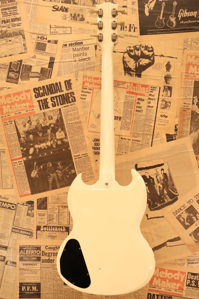 SG エレキギター　vintage white 1965 Gibson SG Special Polaris White - ヴィンテージギター