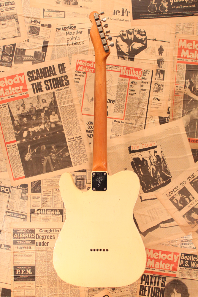 売れ筋ランキングも Fender 1966y[ESQUIRE[“Last Spaghetti Logo Decal” | GUITAR ギター