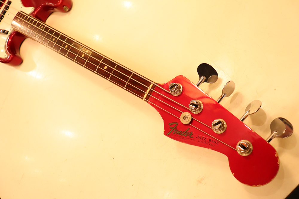 FENDER JAPAN ジャズベース キャンディアップル　良品！ 1966 Jazz Bass®Journeyman Relic®, Candy Apple Red – Fender