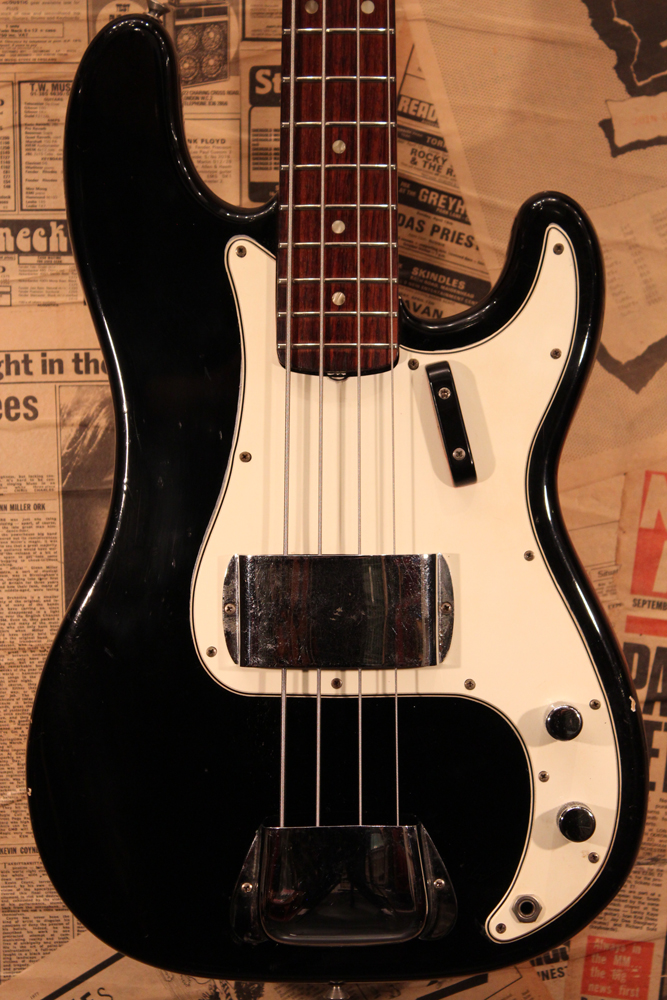 Fender 1966y[Precision Bass[“Original Black” | GUITAR