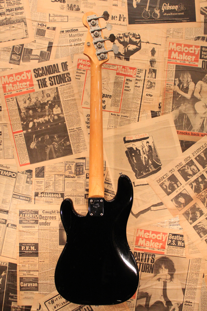 Fender 1966y[Precision Bass[“Original Black” | GUITAR