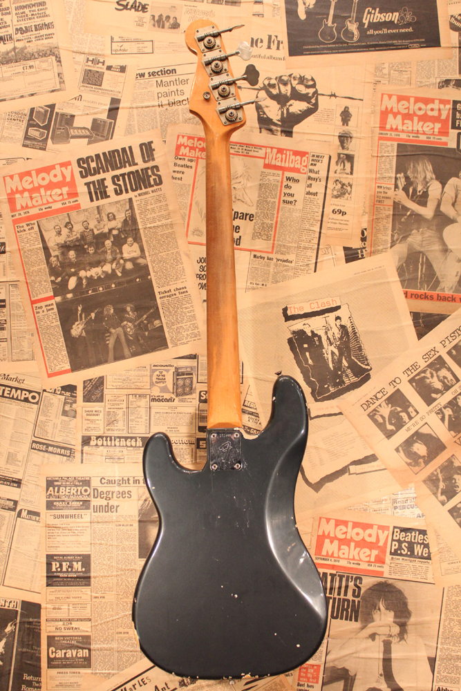 Fender 1966y[Precision Bass[“Charcoal Frost Metallic” | GUITAR