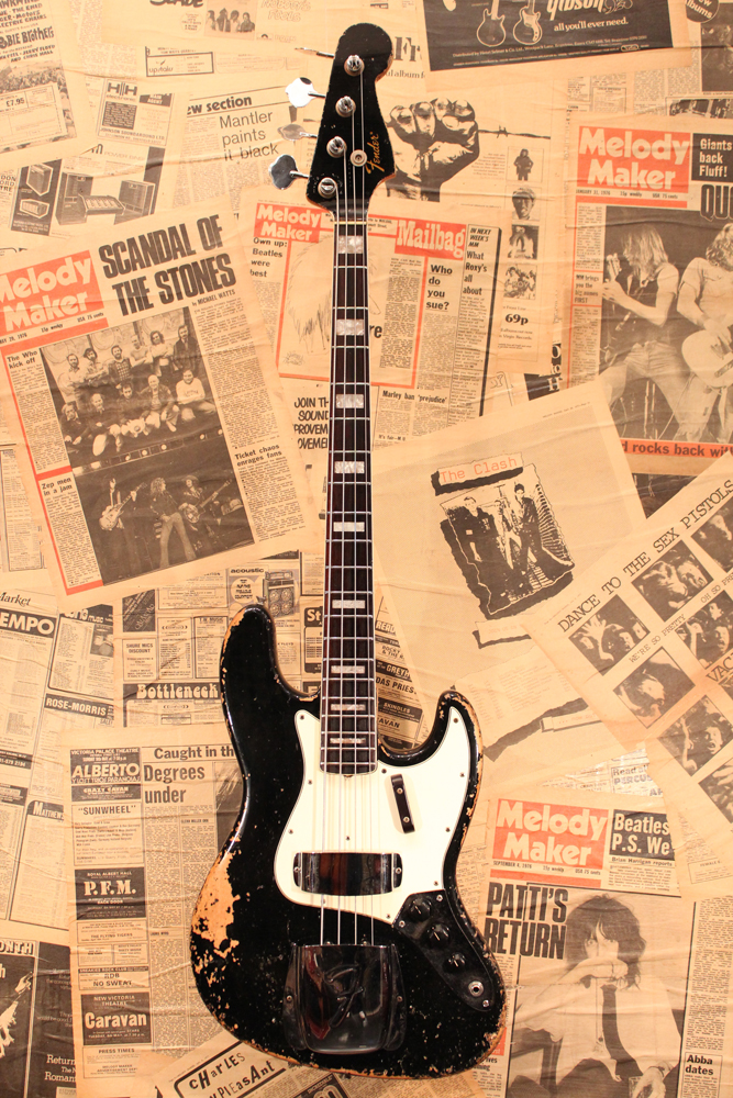 Fender 1968y[Jazz Bass[“Original Black” | GUITAR TRADERS TOKYO