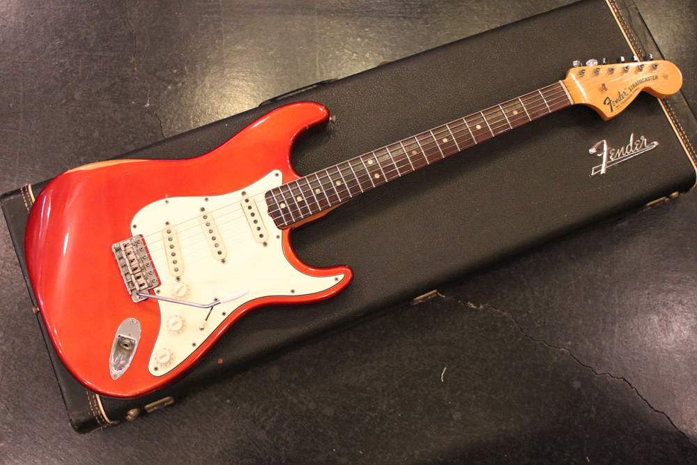 PhotoGenic ストラトキャスター キャンディアップルレッド Fender Japan ST-43J CAR Standard Series Candy Apple Red 1999