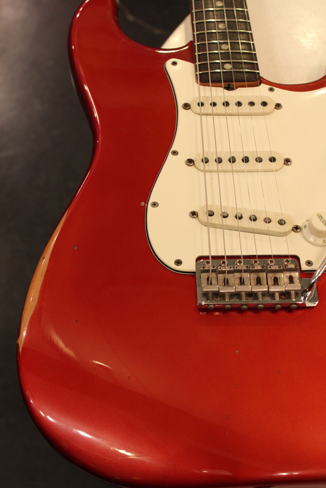 FERNANDES  ストラトキャスター キャンディー アップルレッド Fender フェンダー Player Stratocaster Candy Apple Red / Maple