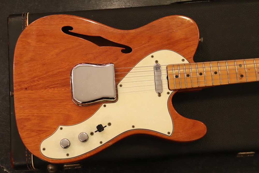 シンライン　マホボディテレキャスター　コンポーネント Fender 1972y[Telecaster Thinline[“Mahogany Body” | GUITAR
