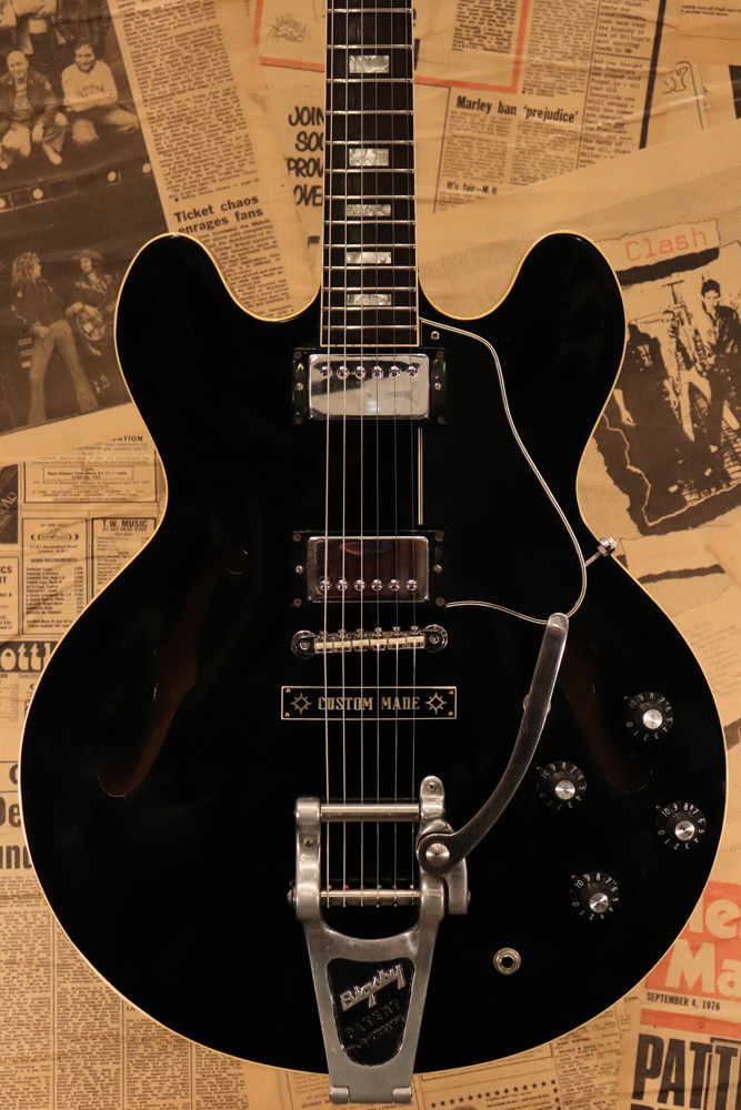 Gibson 1969y[ES-335TD[“Original Black”[Factory Bigsby B7 | GUITAR