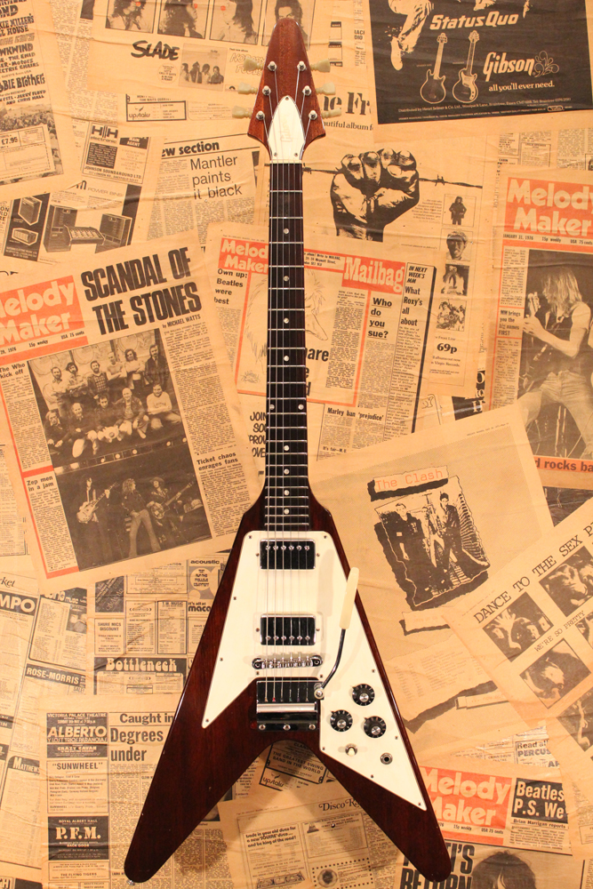 Gibson 1969y[Flying V[“Walnut Finish”[Marc Bolan | GUITAR