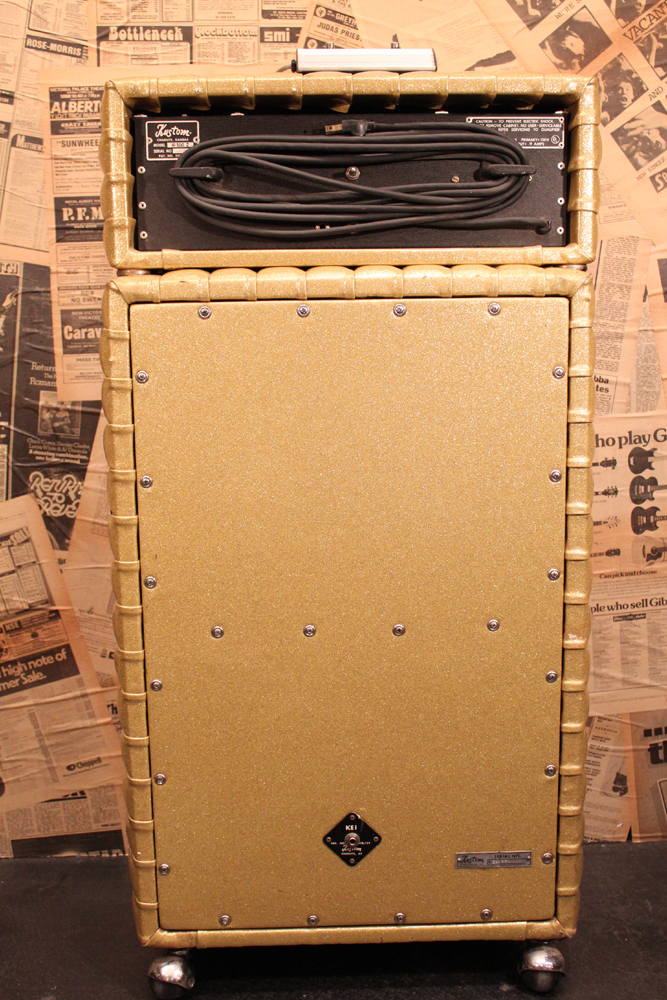 パーティを彩るご馳走や 1969y[K100 KUSTOM 2 Sparkle Gold Roll Stack[“Tack'n ギター