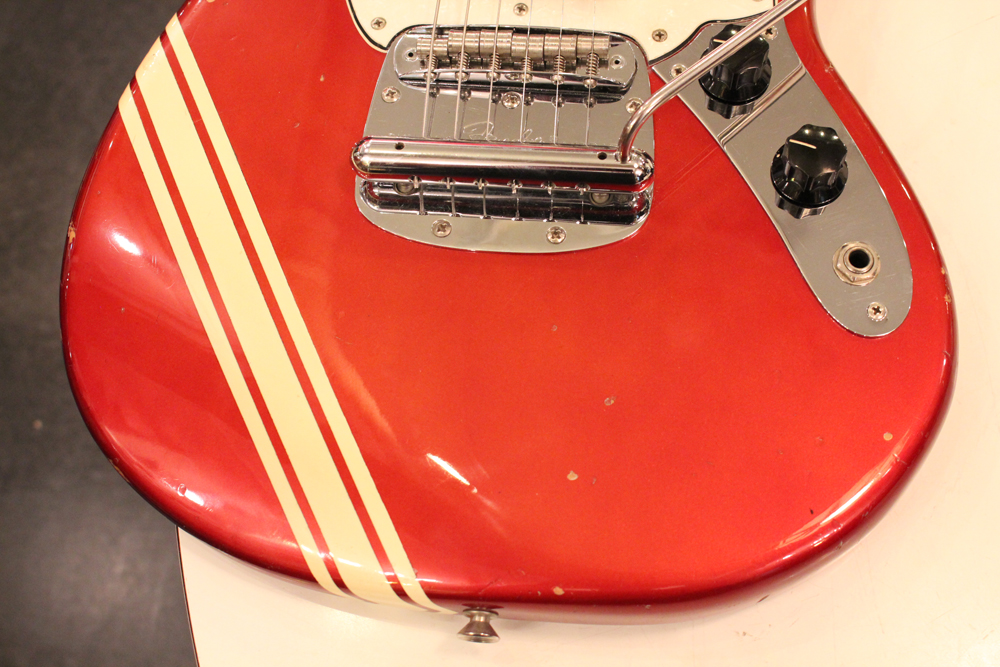 Fender 1969y[MUSTANG[“Competition Red Finish”[Back Stripes