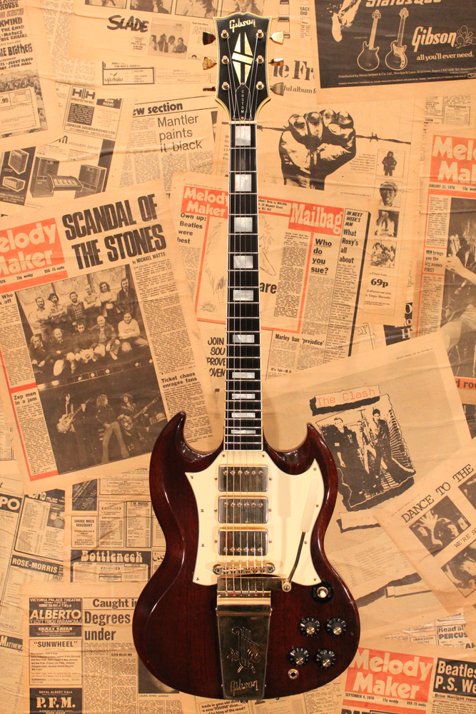 Gibson 1969y[SG CUSTOM[“First Walnut Finish”[Clean Condition Gibson 1969y[SG CUSTOM[“First Walnut Finish”[Clean Condition