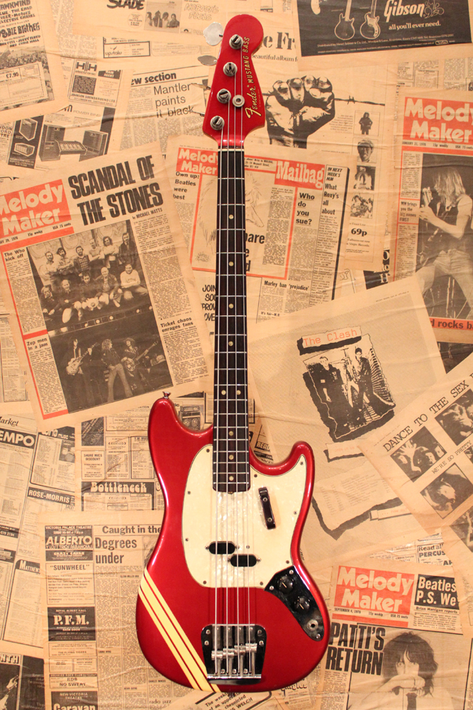 Fender 1970y[MUSTANG BASS[“Competition Red” | GUITAR TRADERS