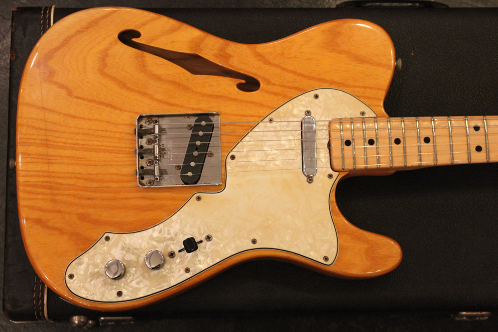 Fender 1971y[Telecaster Thinline[“Ash Body” | GUITAR TRADERS