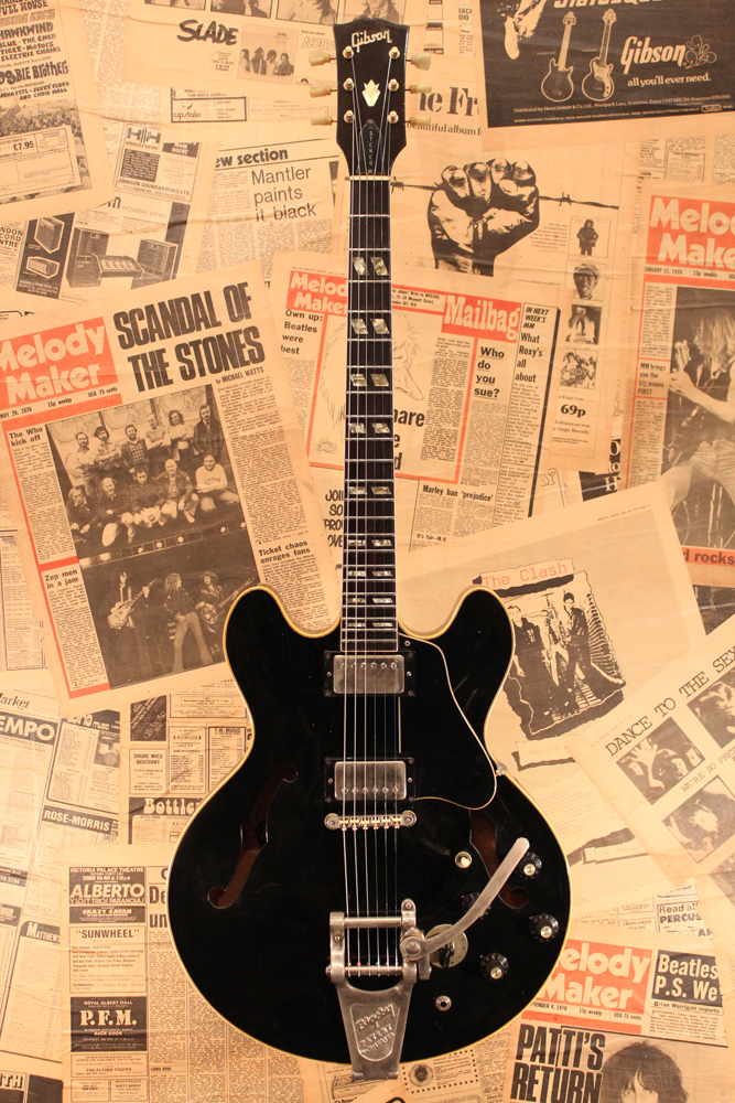 Gibson 1974y[ES-345TDSV[“Original Black Finish” | GUITAR TRADERS TOKYO
