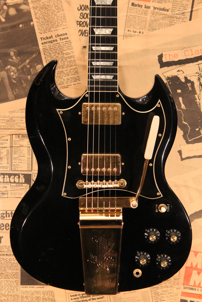 Gibson 1970y[SG Standard[“Custom Made”[Original Black Finish Gibson 1970y[SG Standard[“Custom Made”[Original Black Finish
