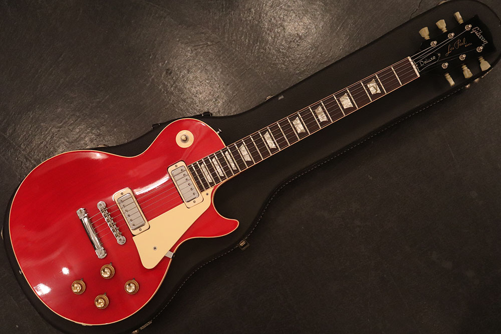 Gibson 1973y[Les Paul Deluxe[“Sweet Cherry Red Finish with Gibson 1973y[Les Paul Deluxe[“Sweet Cherry Red Finish with