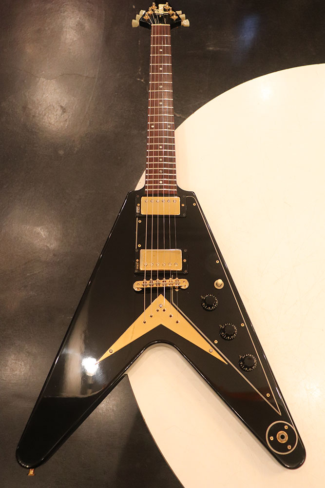 Gibson 1983y[Flying V[“Heritage” Korina “Original Black Gibson 1983y[Flying V[“Heritage” Korina “Original Black