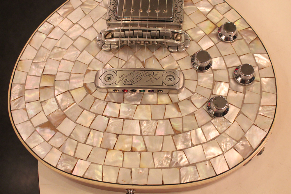 Zemaitis 1995y[Custom Deluxe Pearl Front[“40th ANNIVERSARY